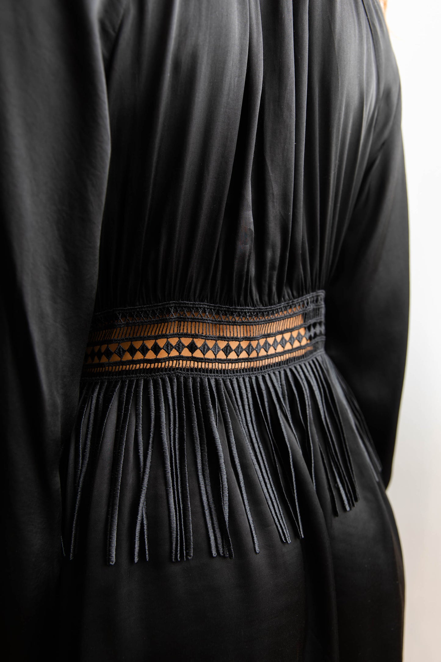 Robe courte à franges - Balajo