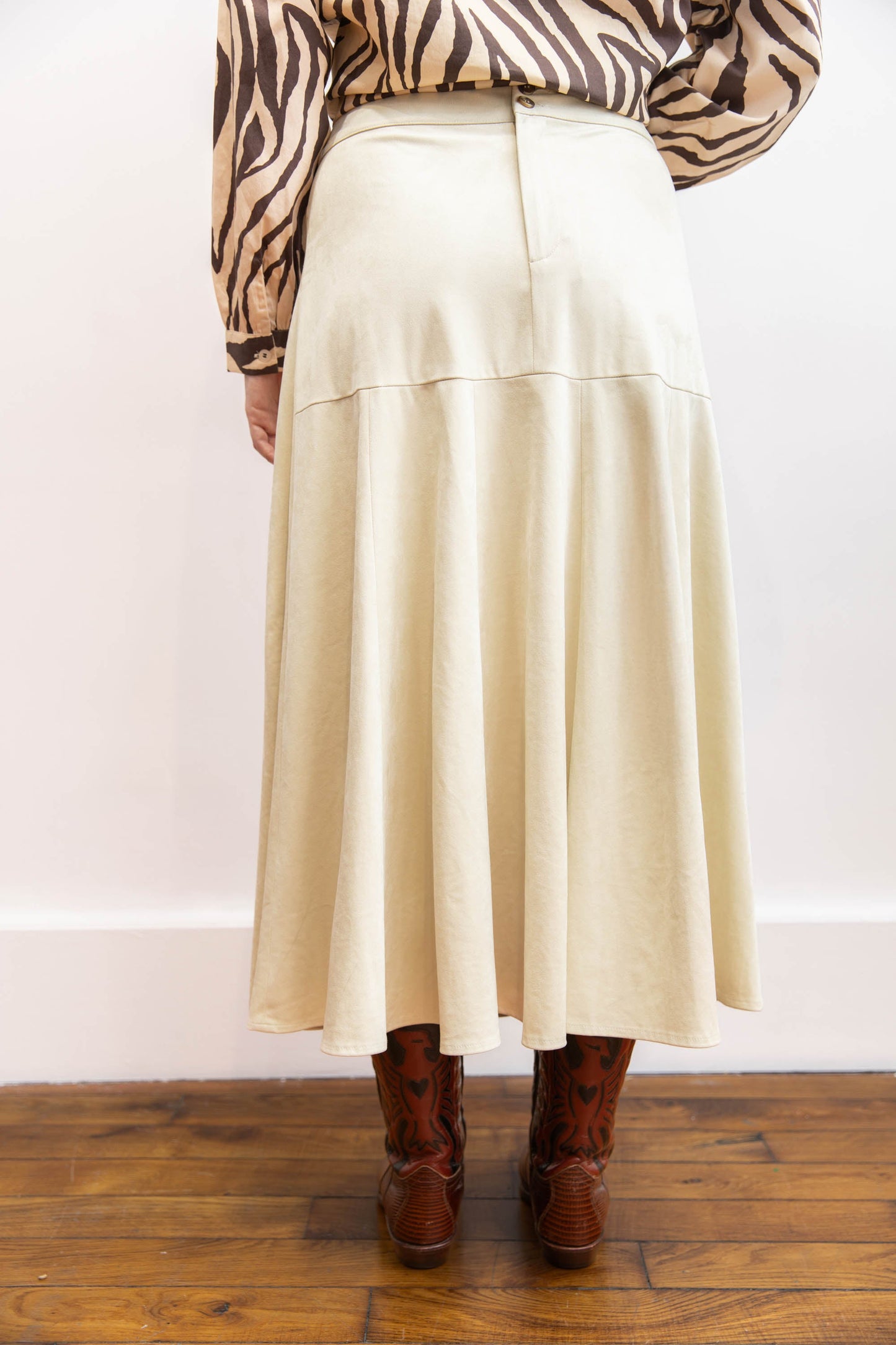 Jupe longue frangée - Fleetwood