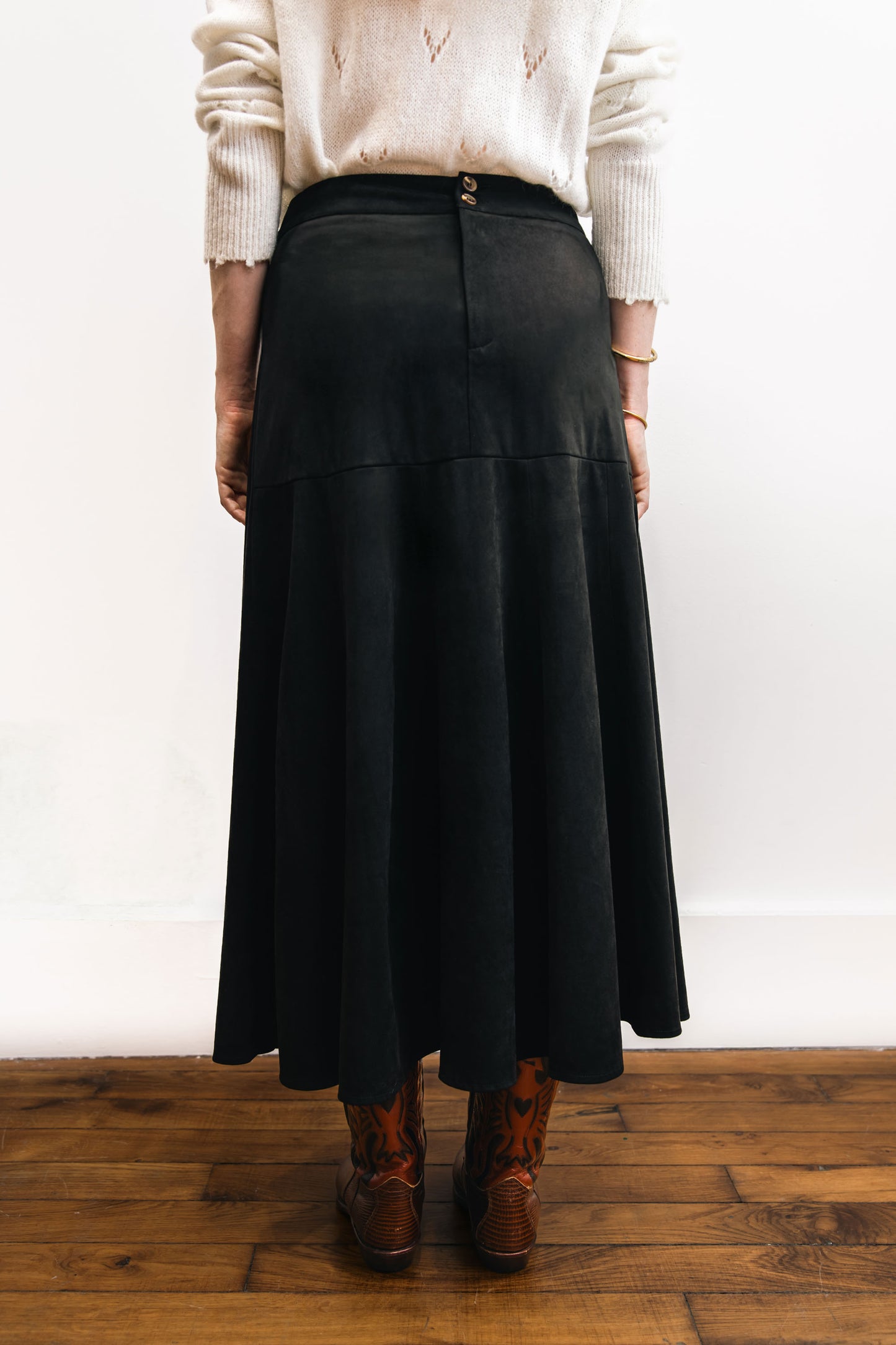 Jupe longue à franges - Fleetwood