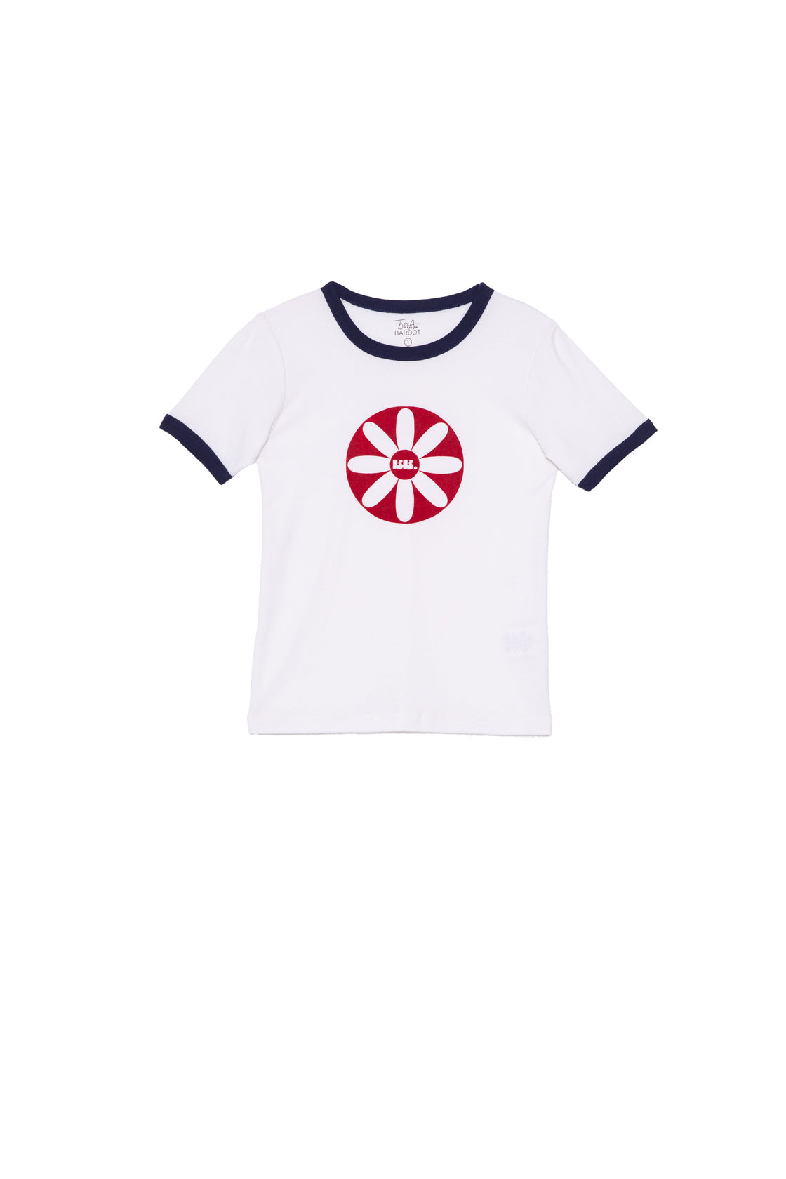 T-shirt Blanc Marguerite - Hello