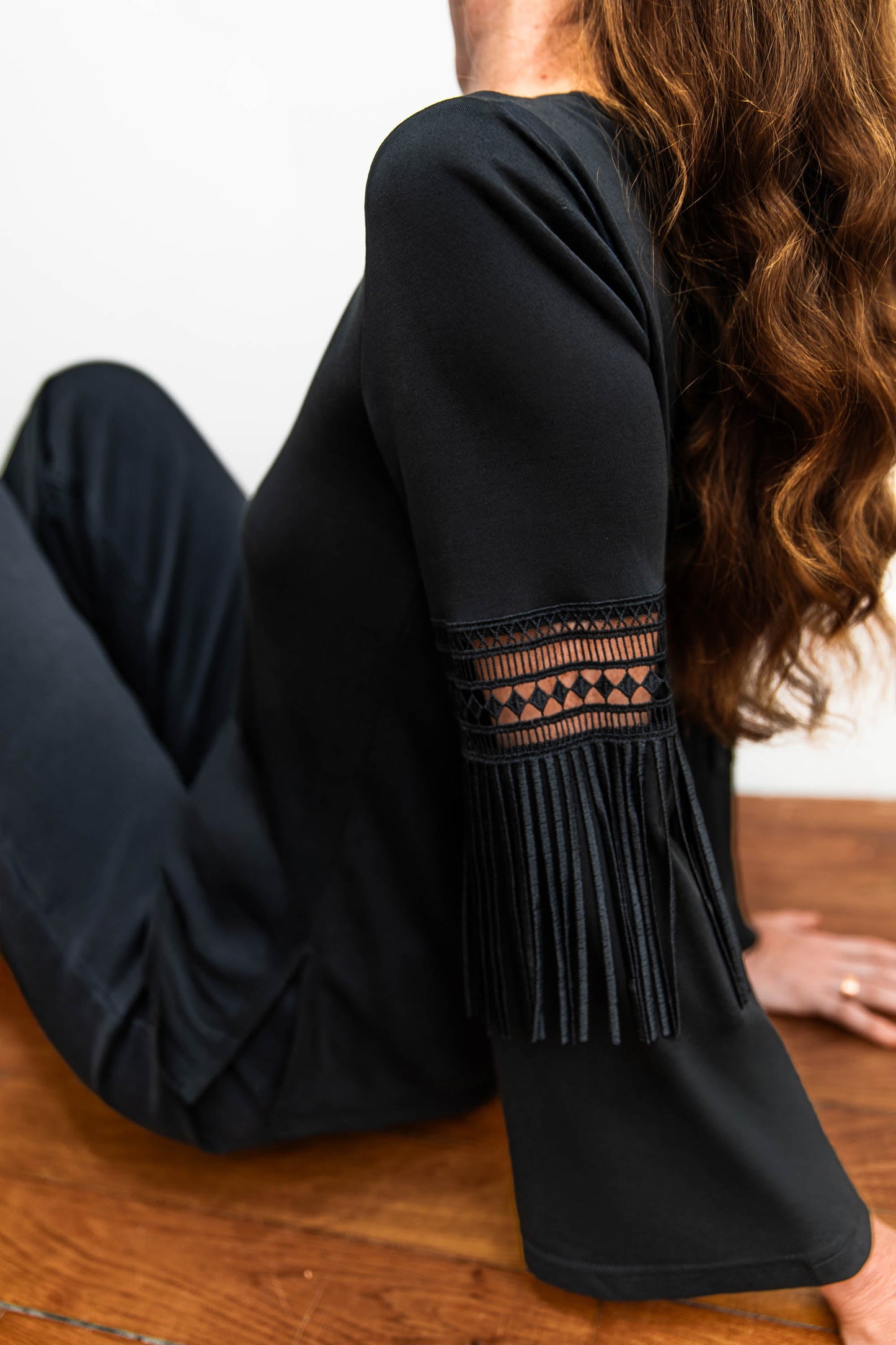 Blouse à franges - Aria