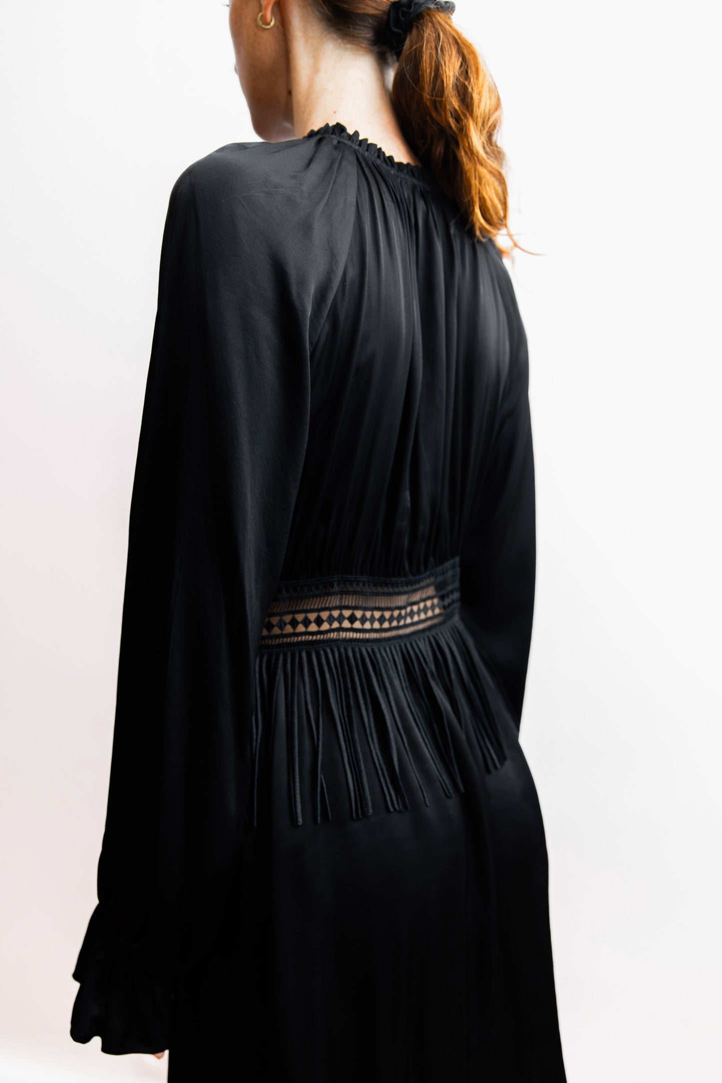 Robe courte à franges - Balajo