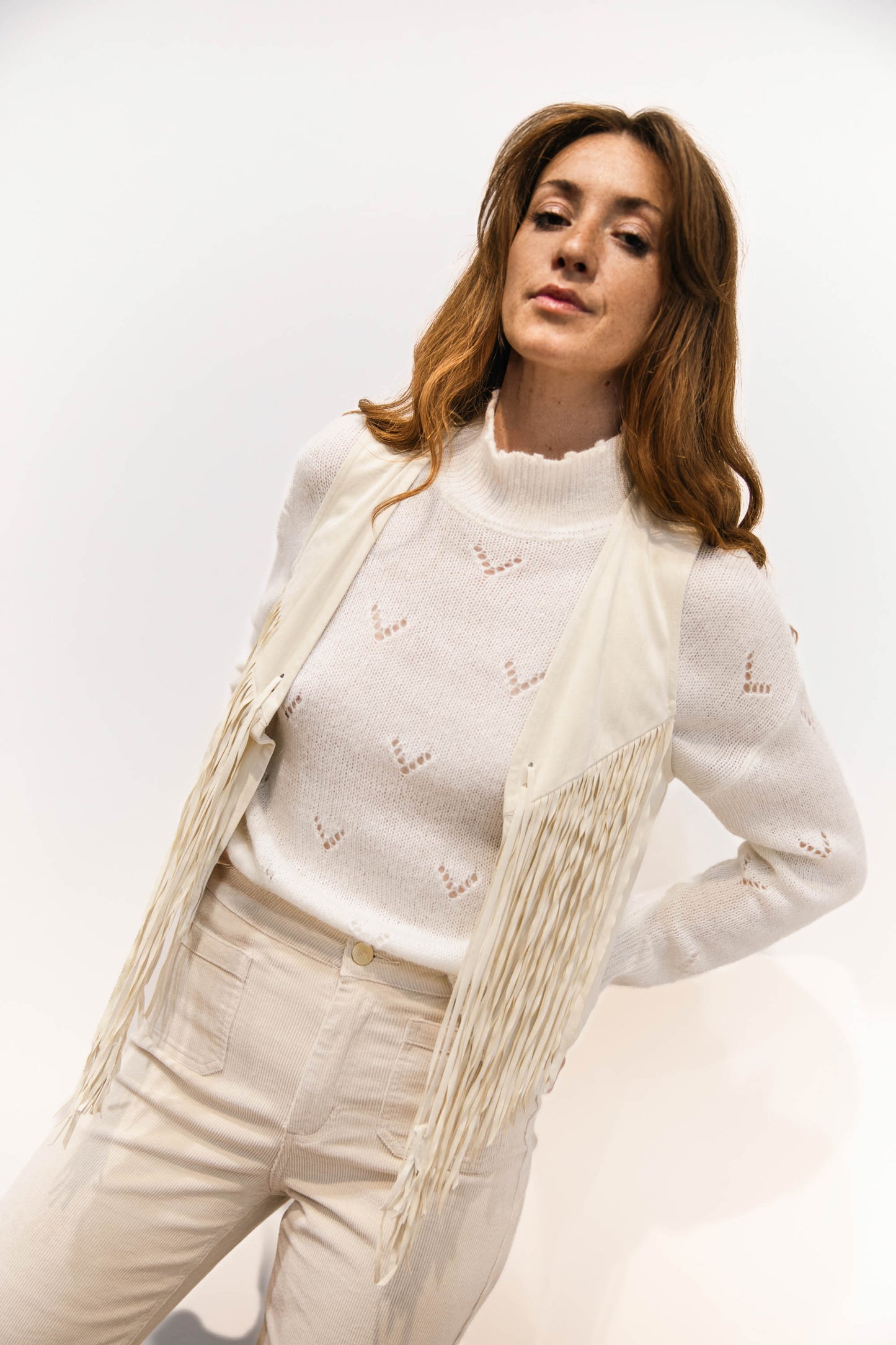 Gilet frangé - Cheyenne