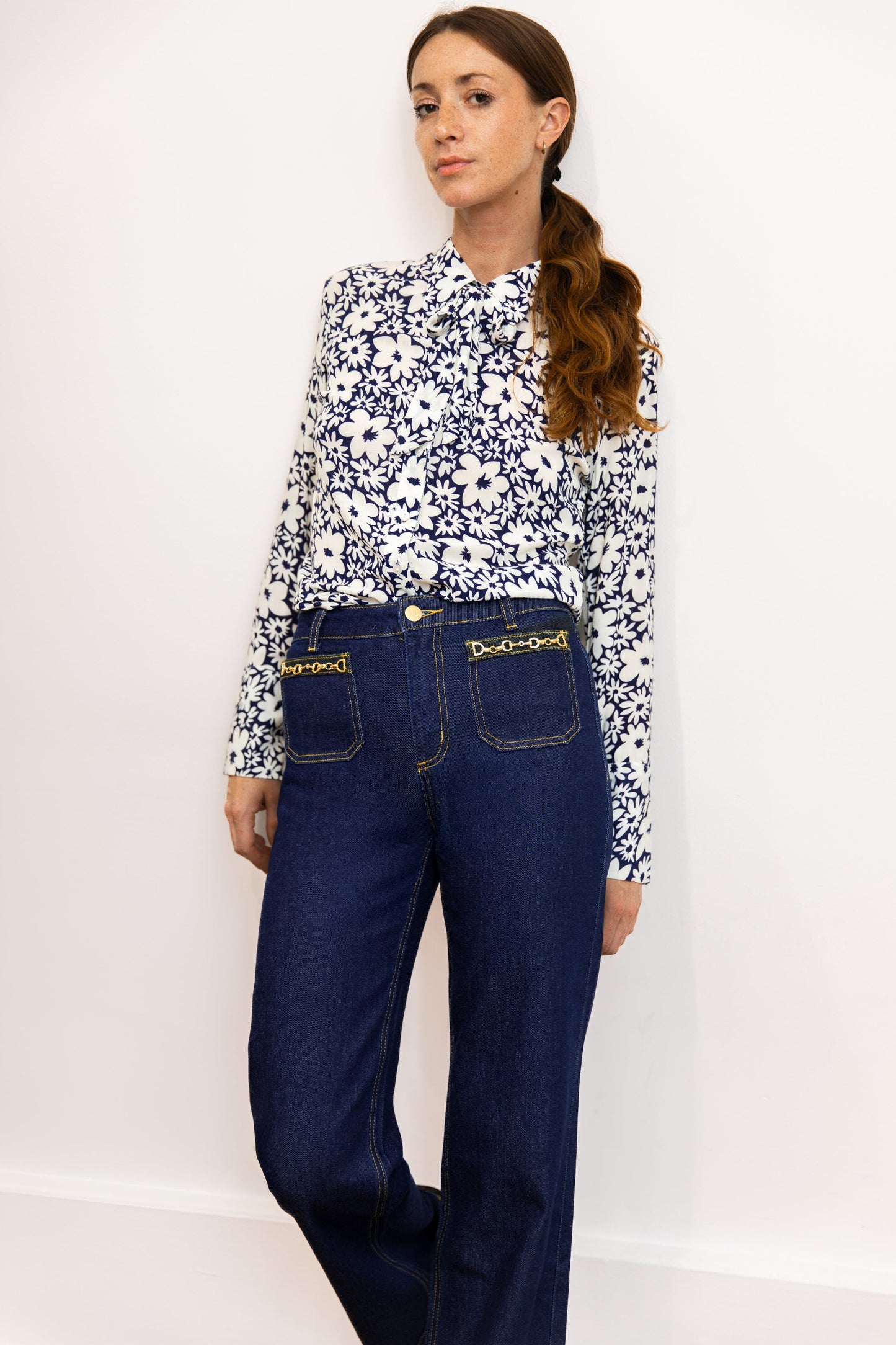 Pantalon flare brut - Milan