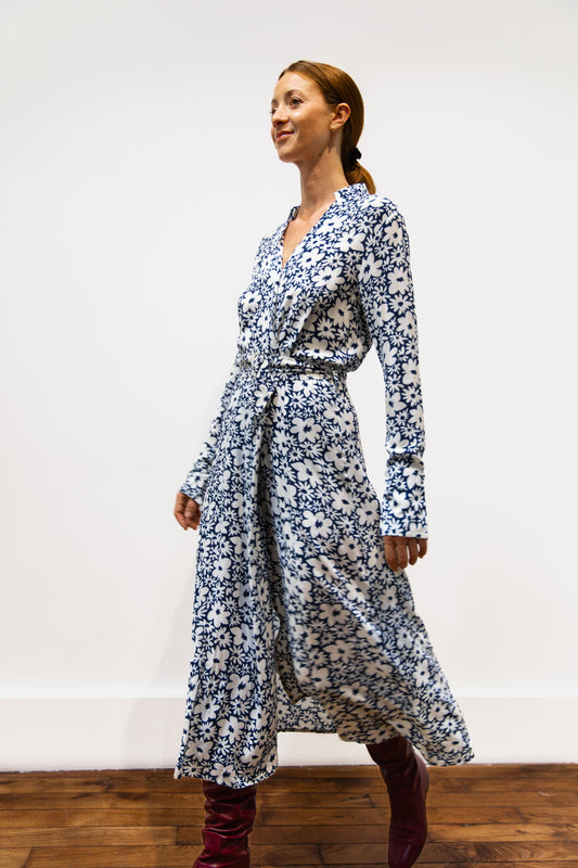 Robe longue fleurie - Julia