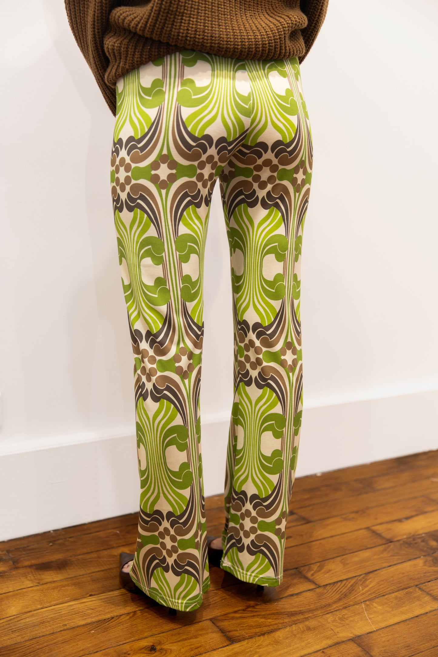 Pantalon flare graphique - Mayfair