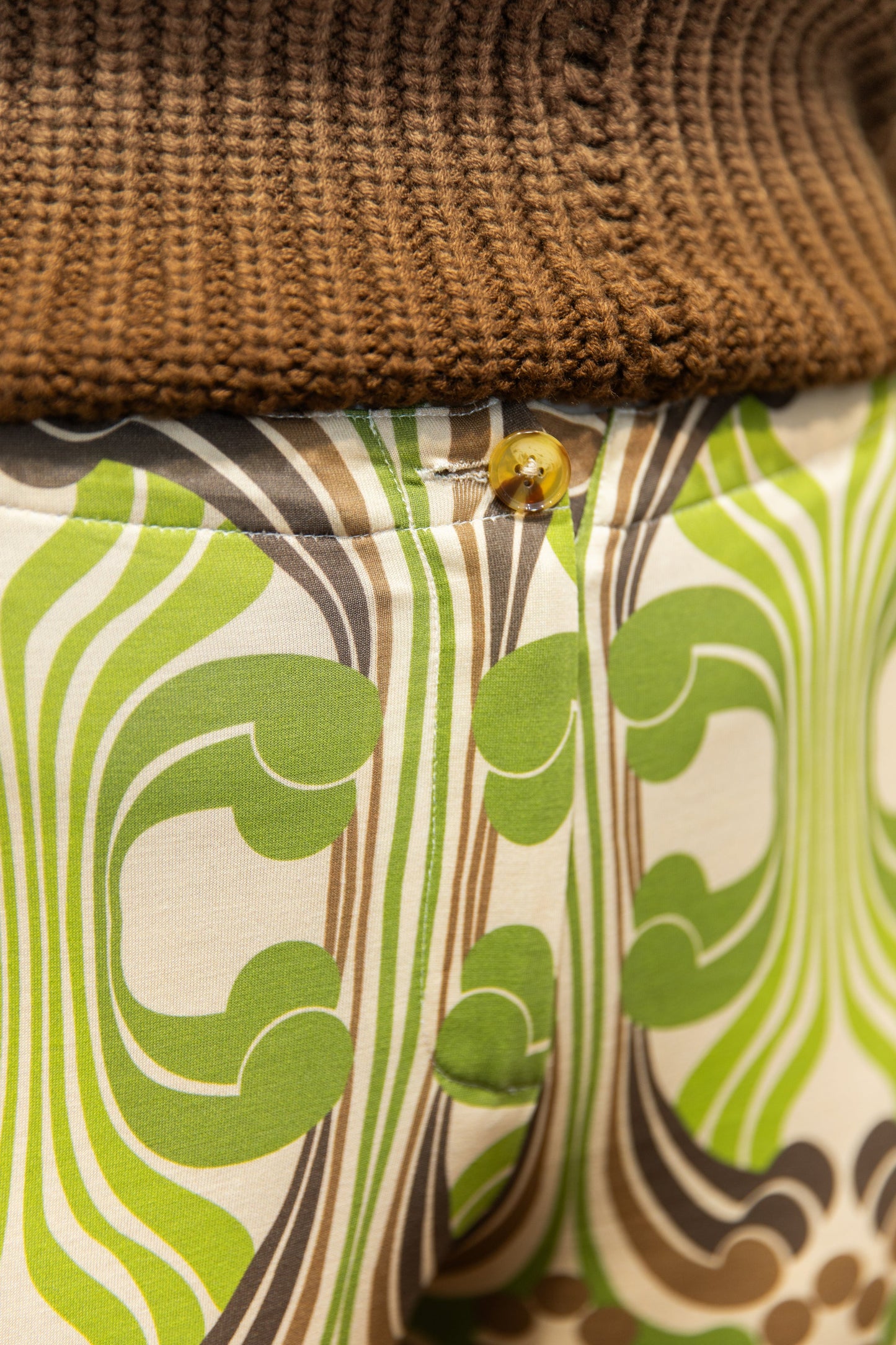 Pantalon flare graphique - Mayfair