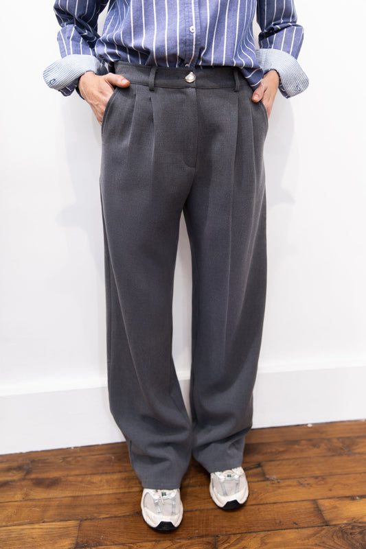 Pantalon large à pince - Anouk