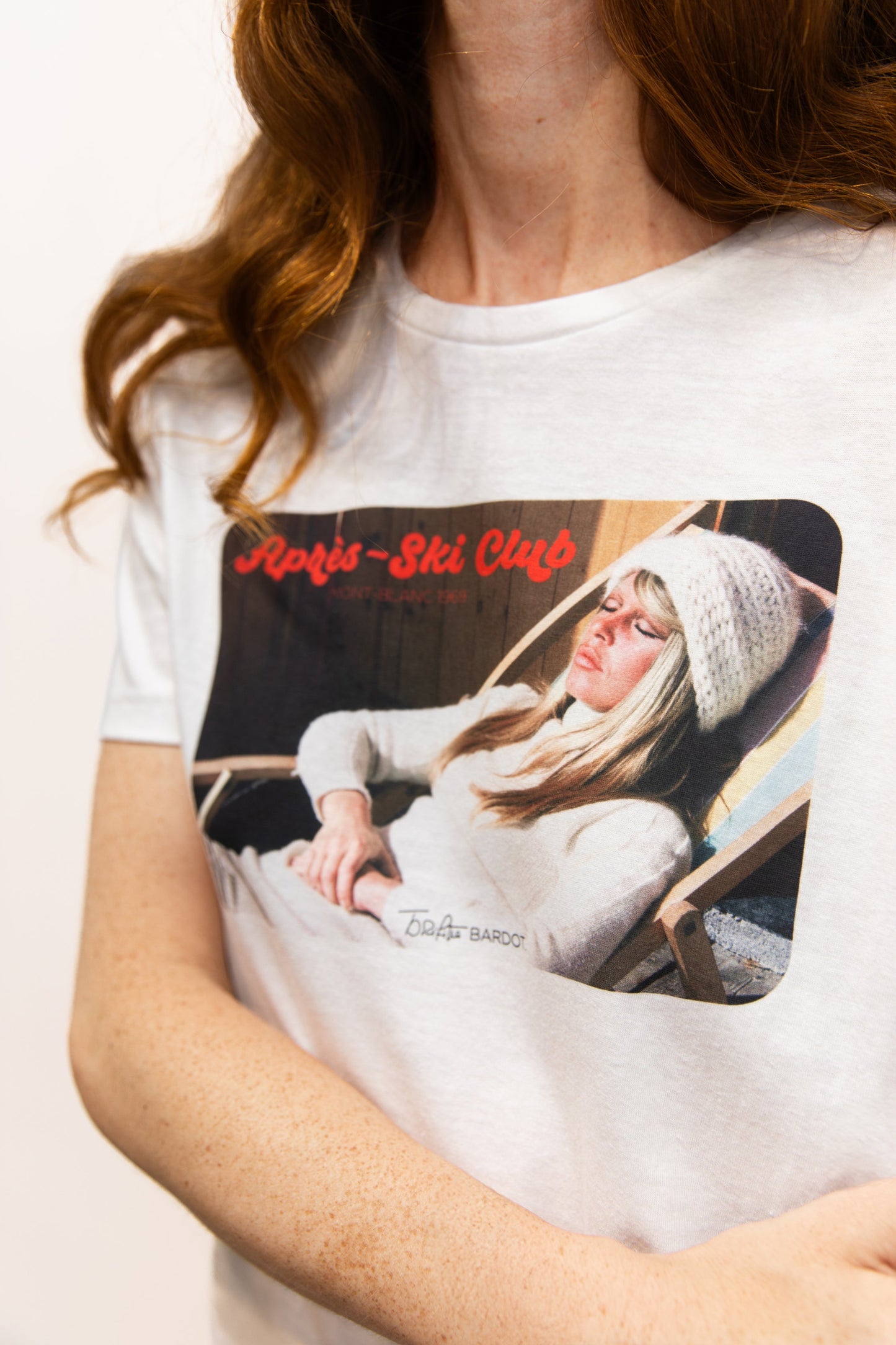 T-shirt blanc - Skiclub