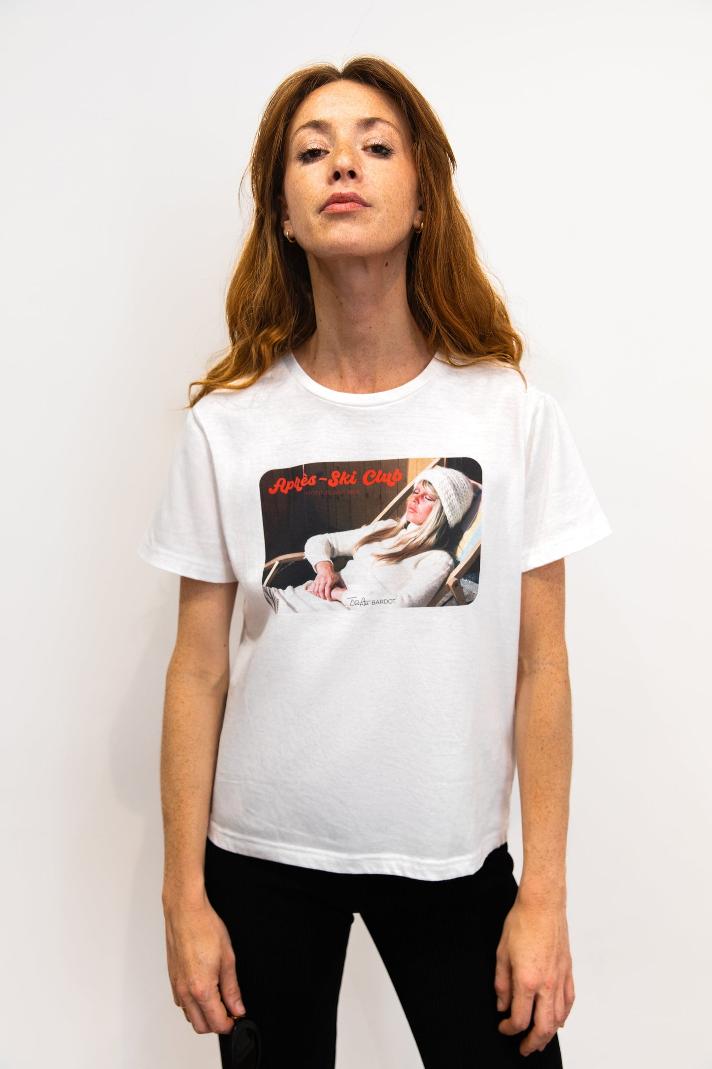 T-shirt blanc - Skiclub