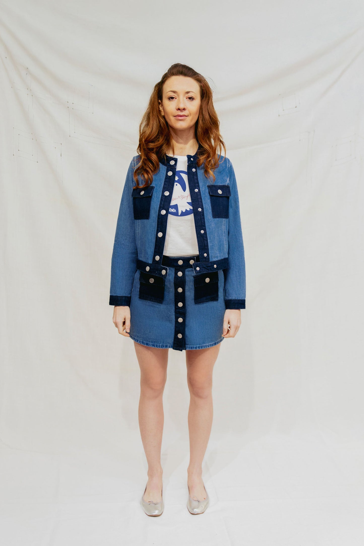 Jupe courte Jean Bleu - Sub