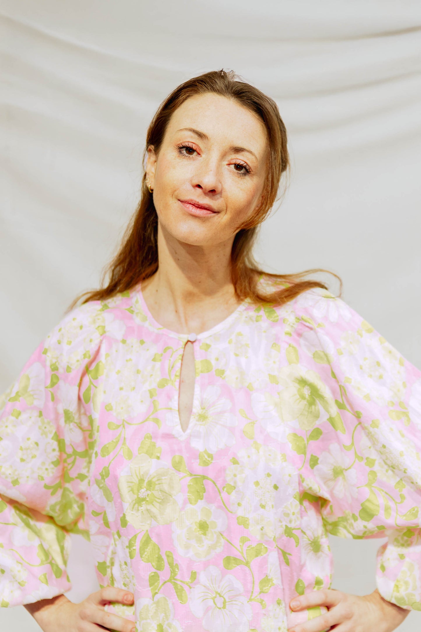 Blouse fleurie pastel - Madrague
