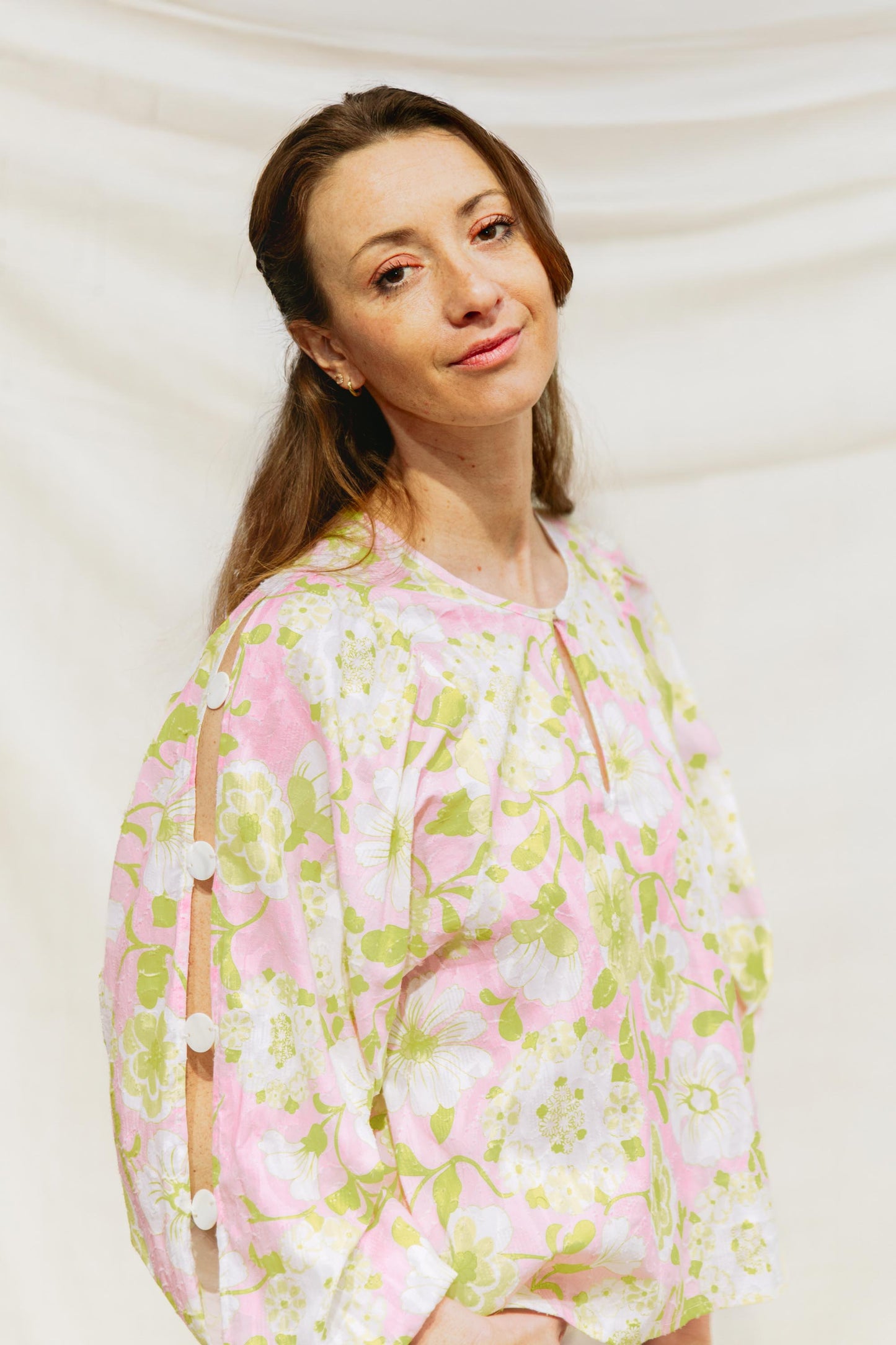 Blouse fleurie pastel - Madrague