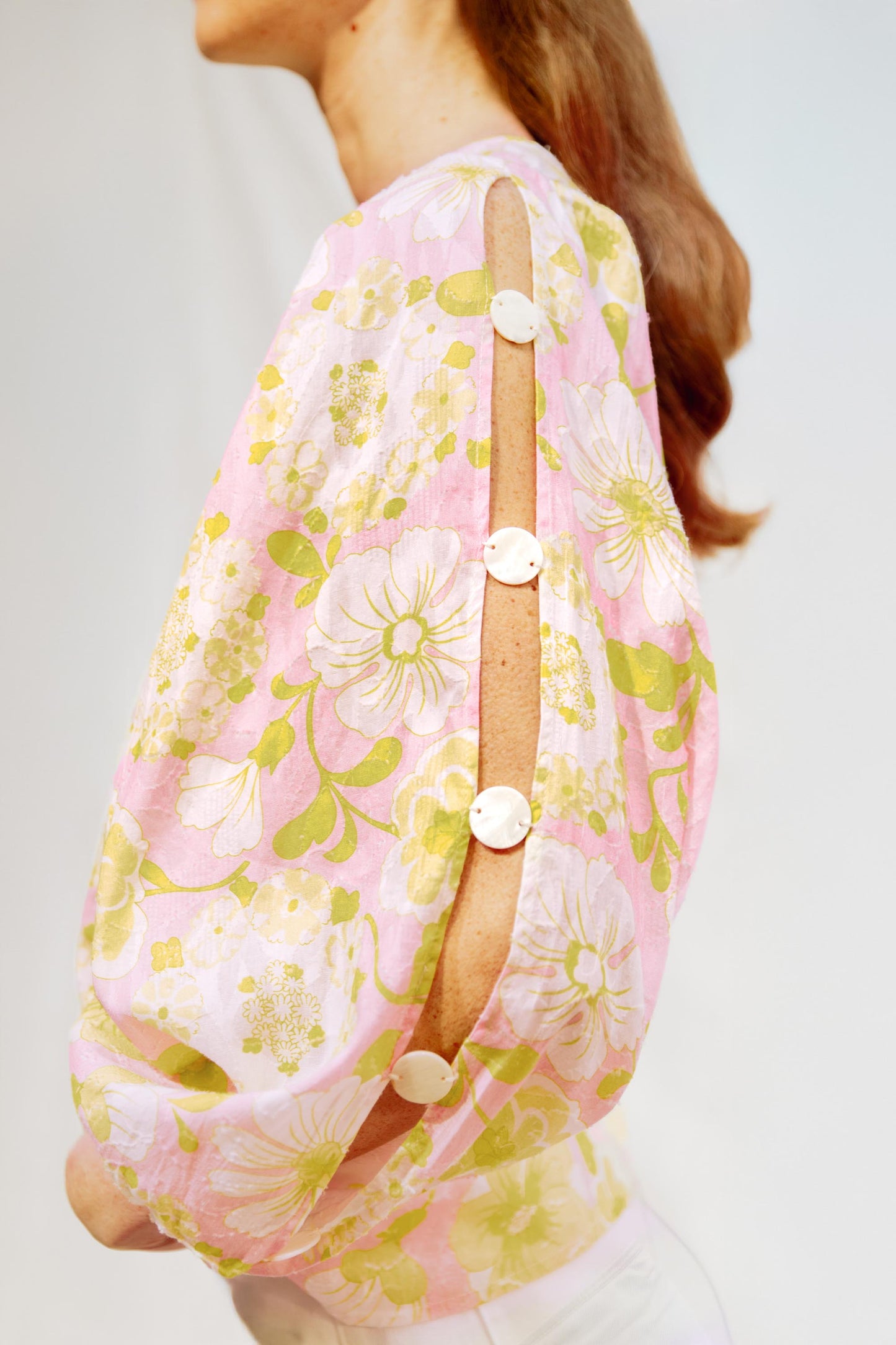 Blouse fleurie pastel - Madrague