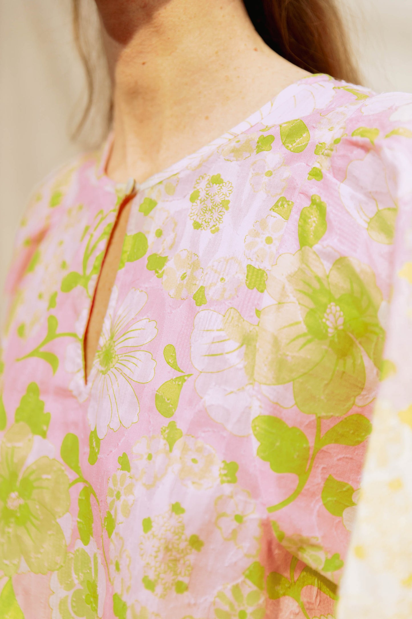 Blouse fleurie pastel - Madrague