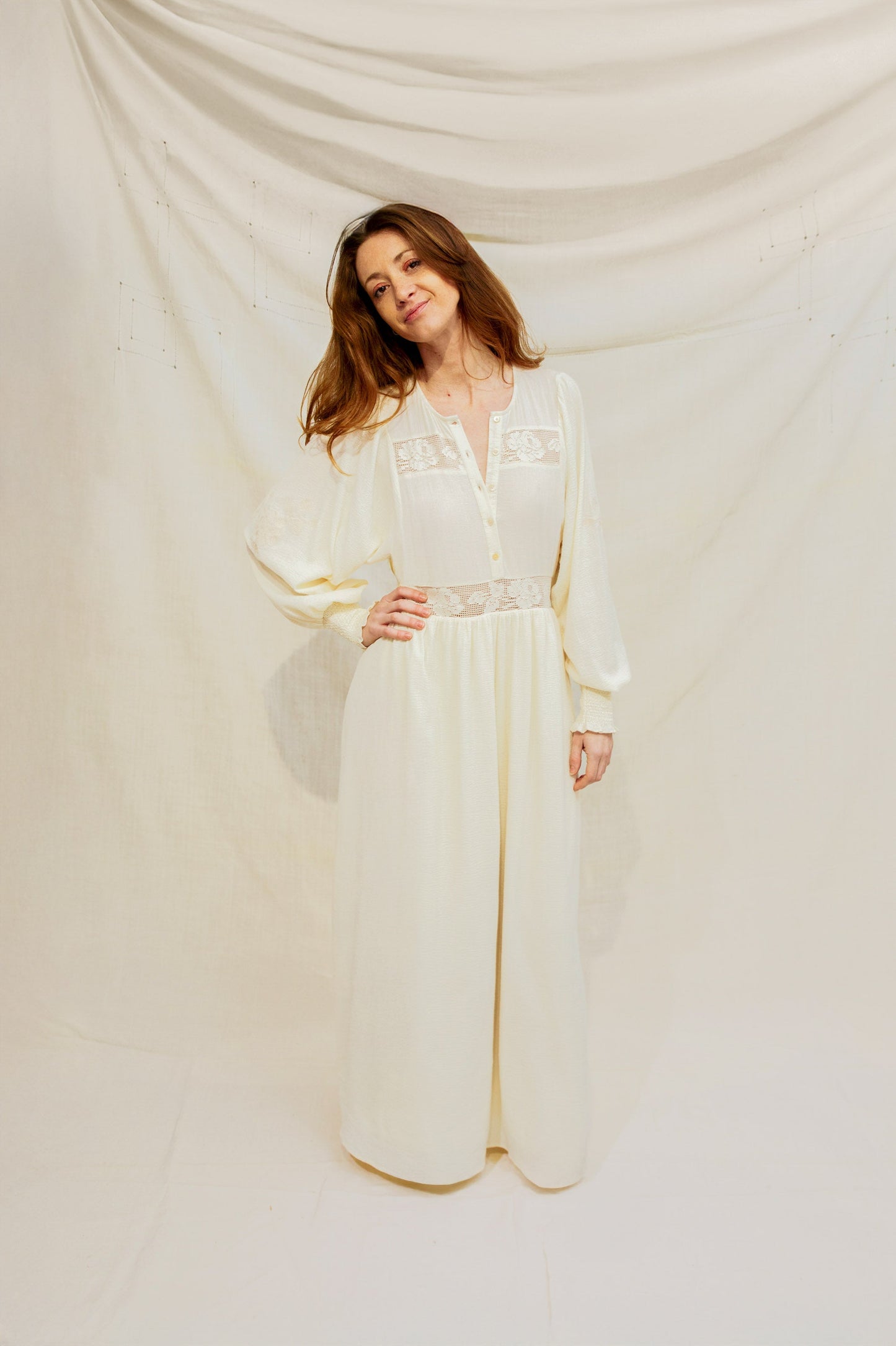 Robe longue Écru - Colt