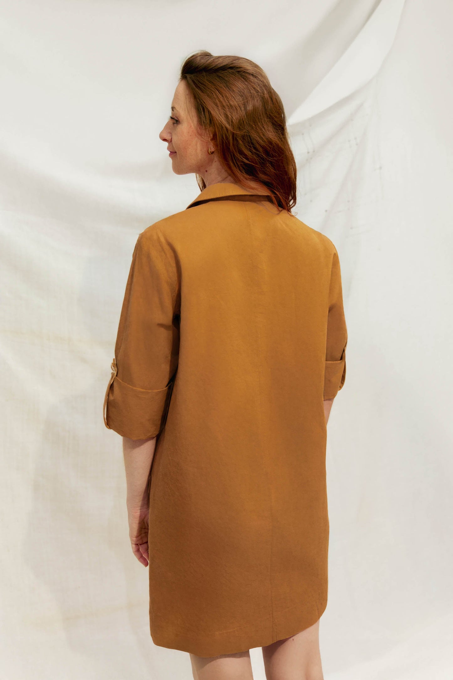 Robe courte Beige Sable - Zénith