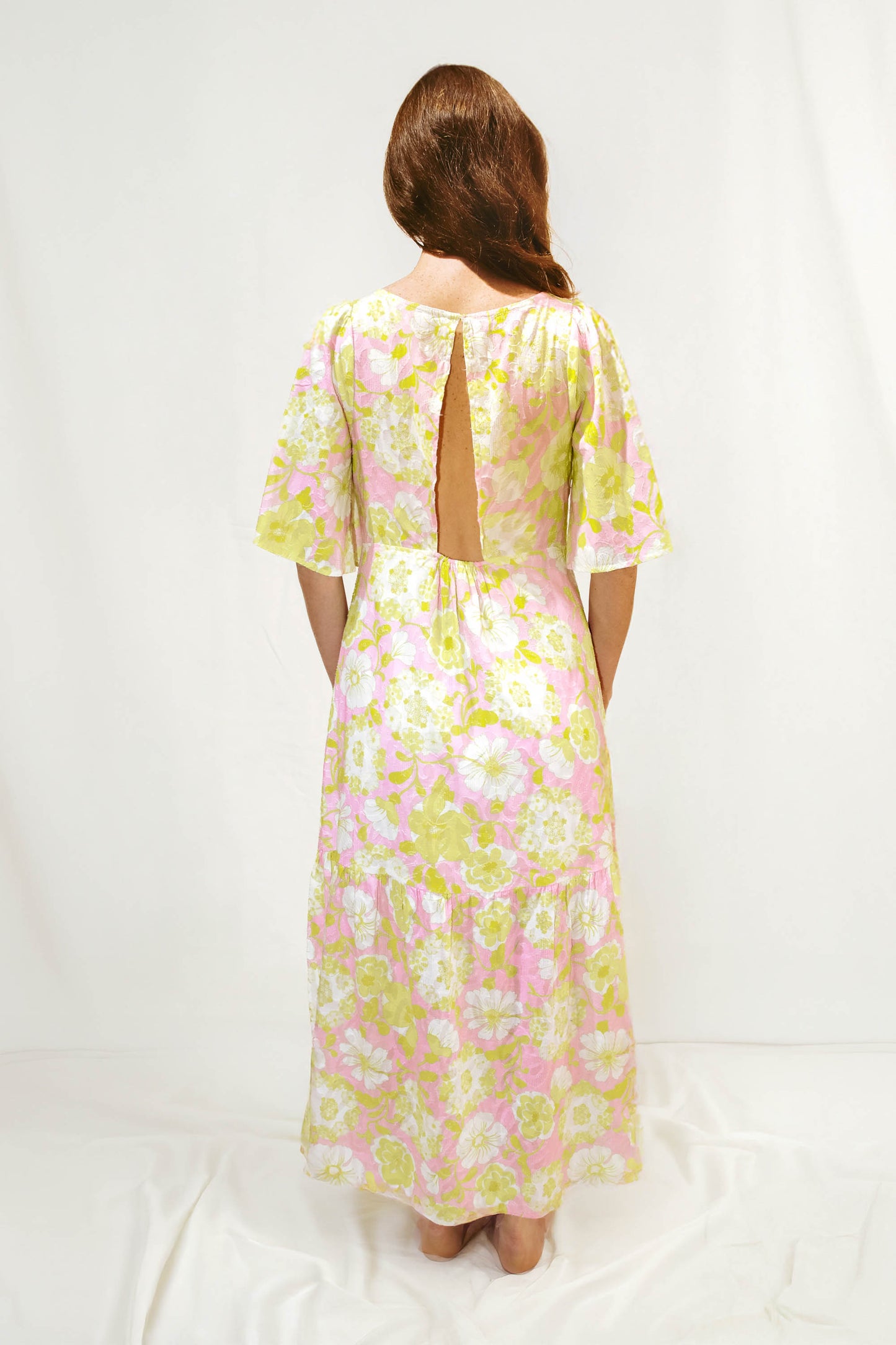 Robe longue fleurie - Madrague