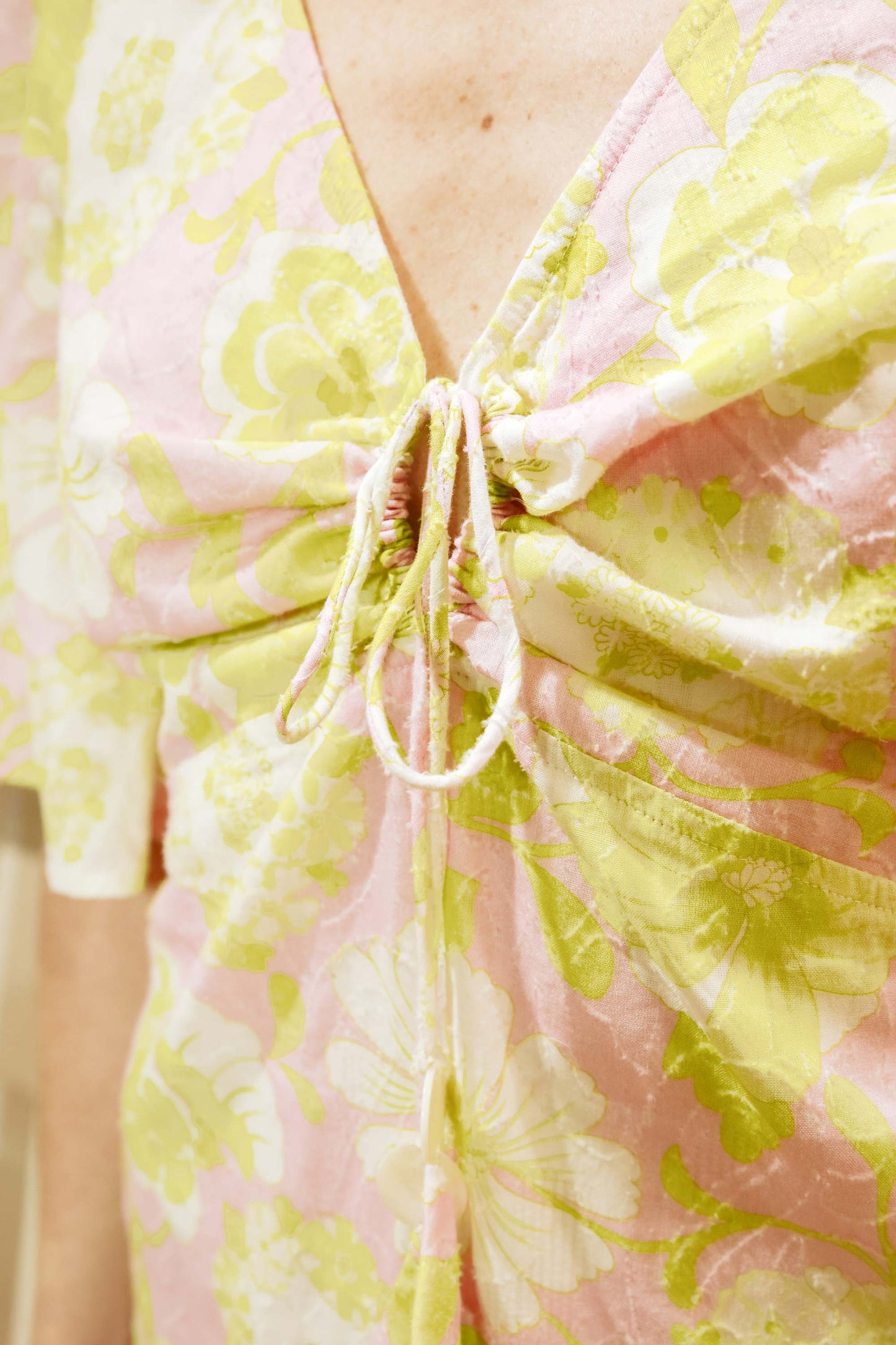 Robe longue fleurie - Madrague