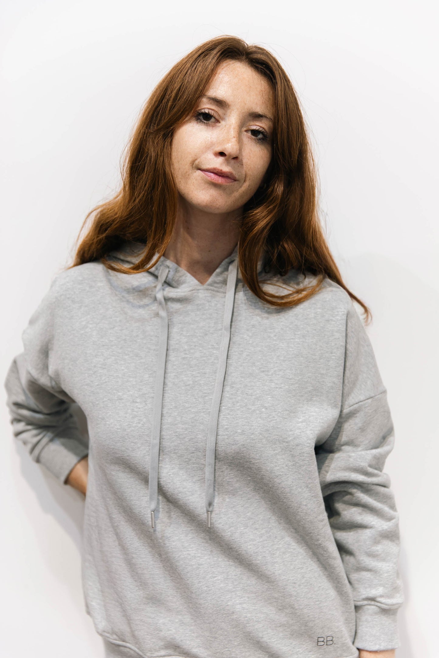 Sweat gris chiné - Fame