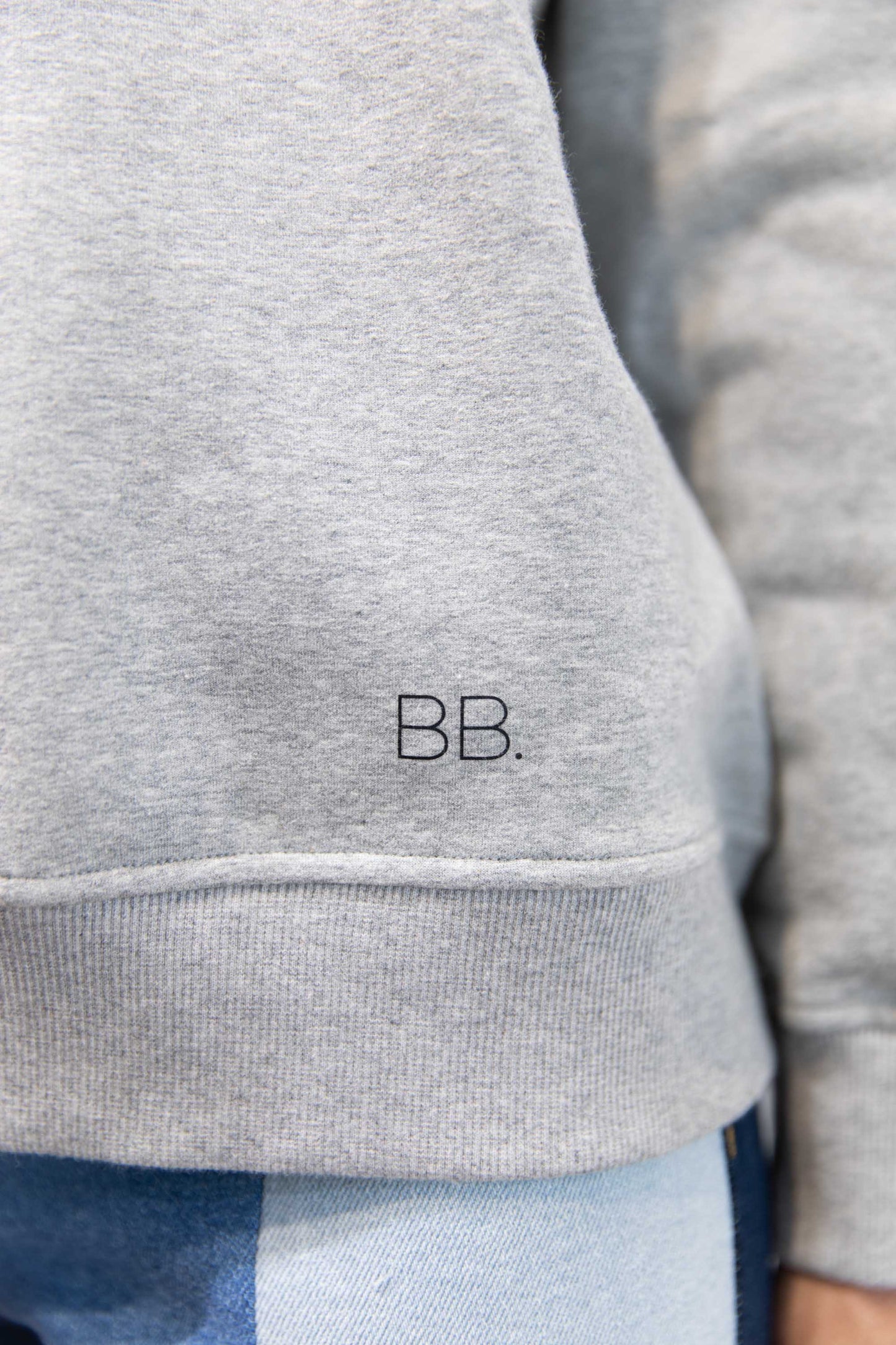 Sweat gris chiné - Fame