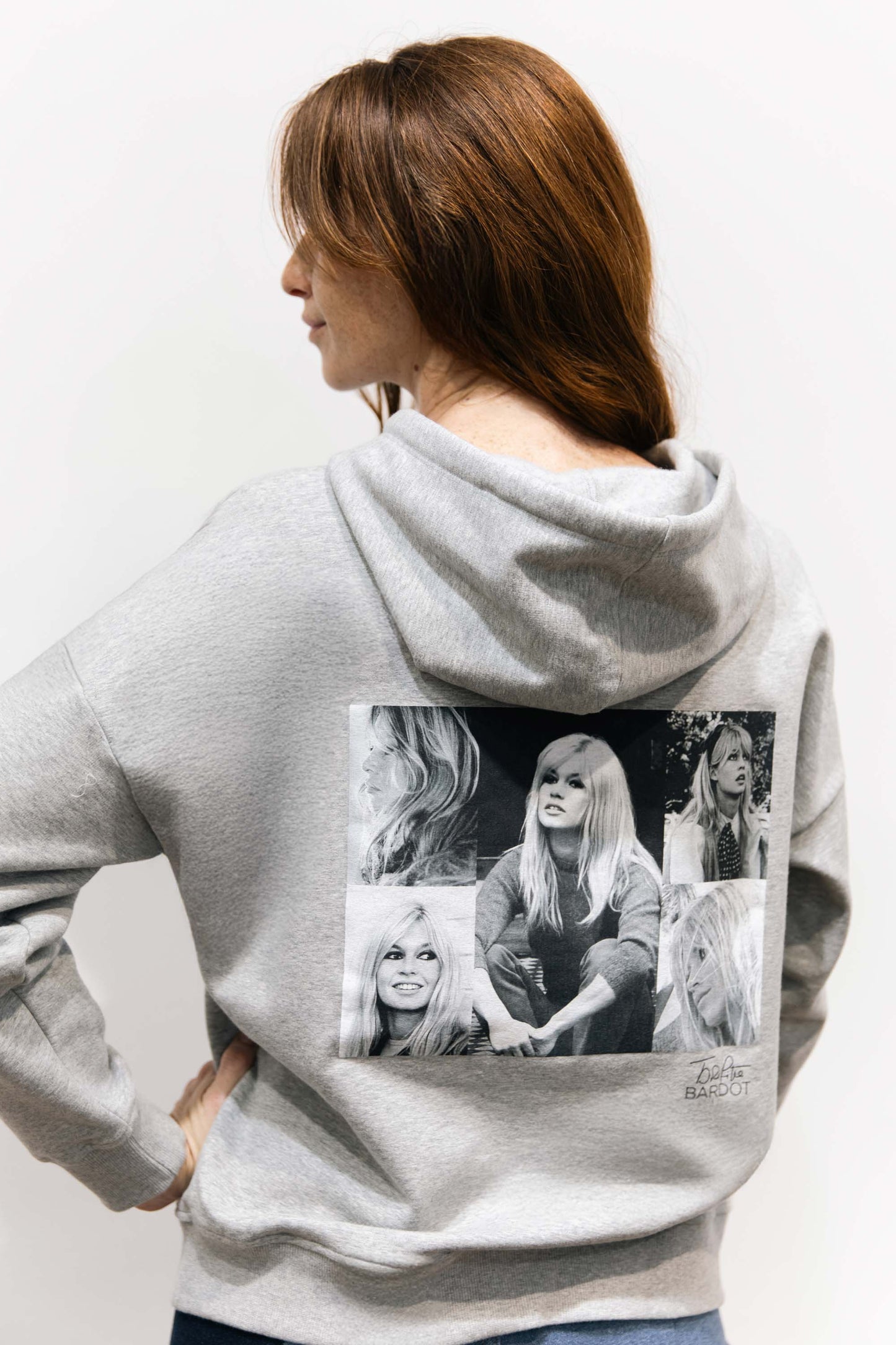 Sweat gris chiné - Fame