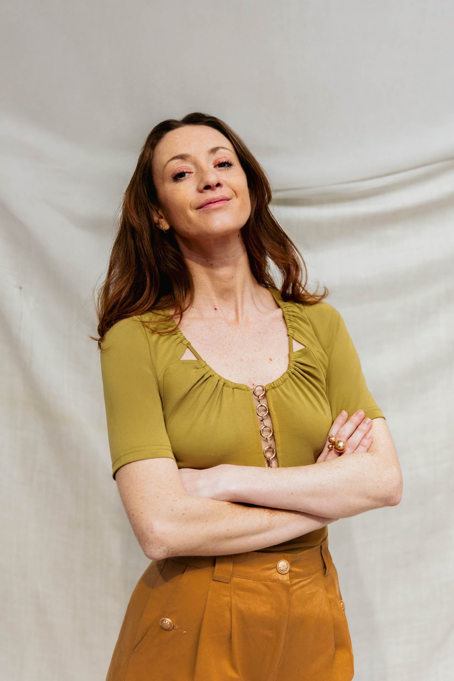 Body Vert Olive - Goldie