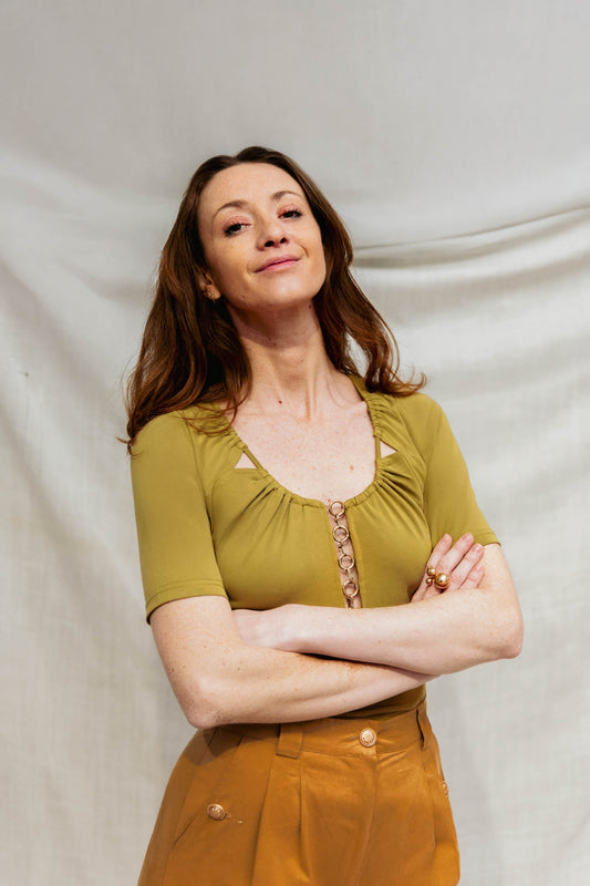 Body Vert Olive - Goldie