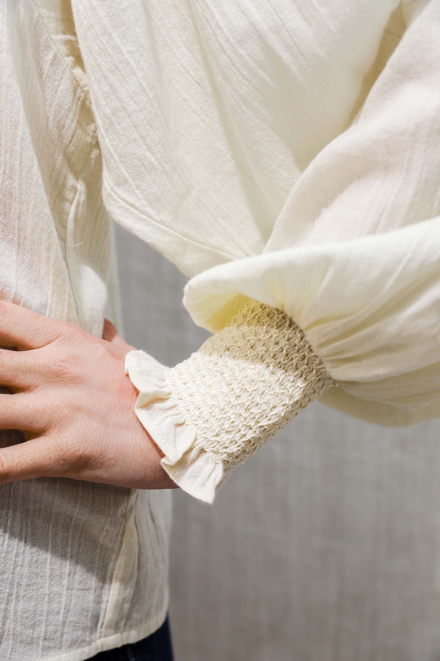 Chemisier bohème ivoire - Colt