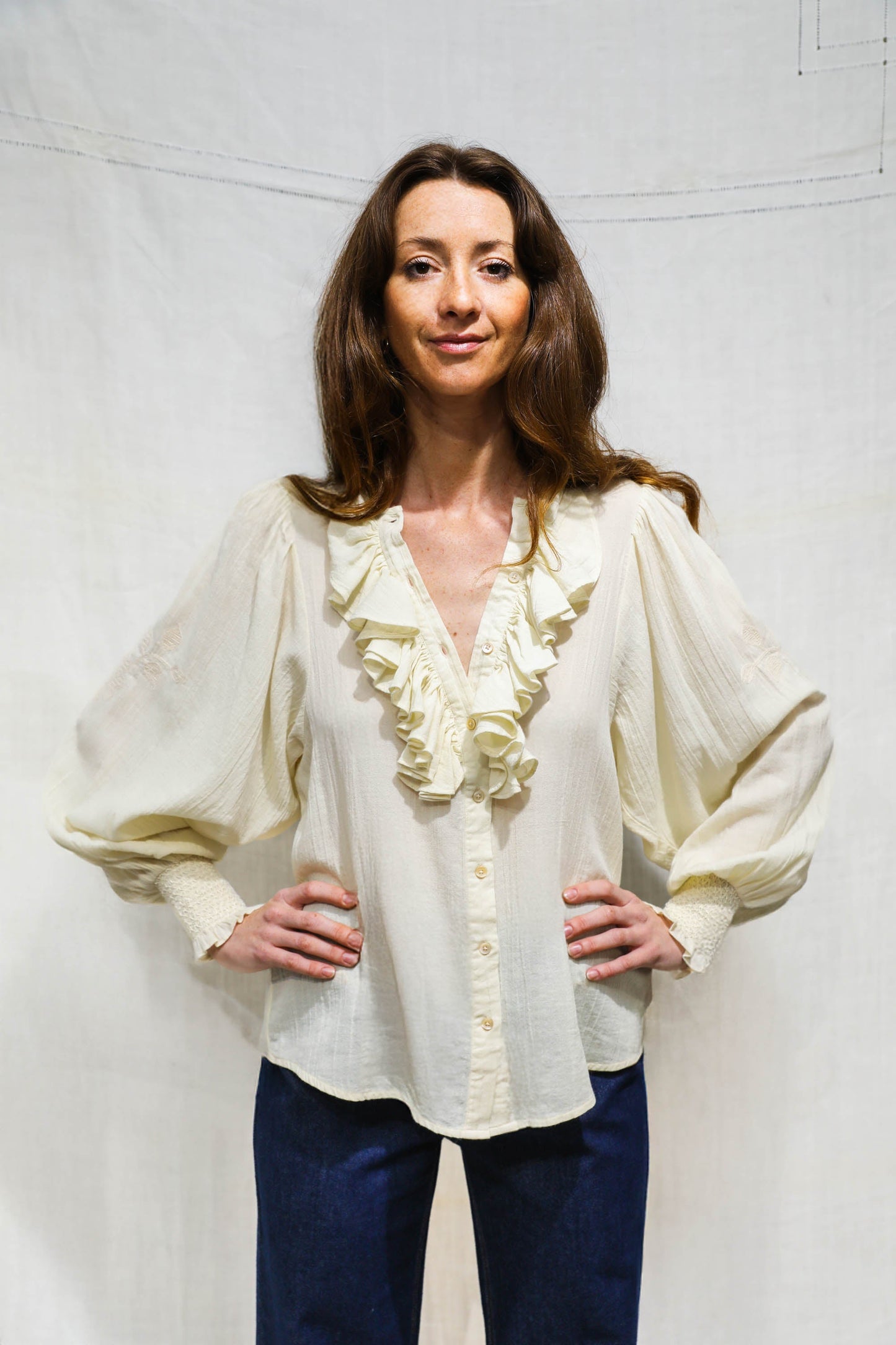 Chemisier bohème ivoire - Colt