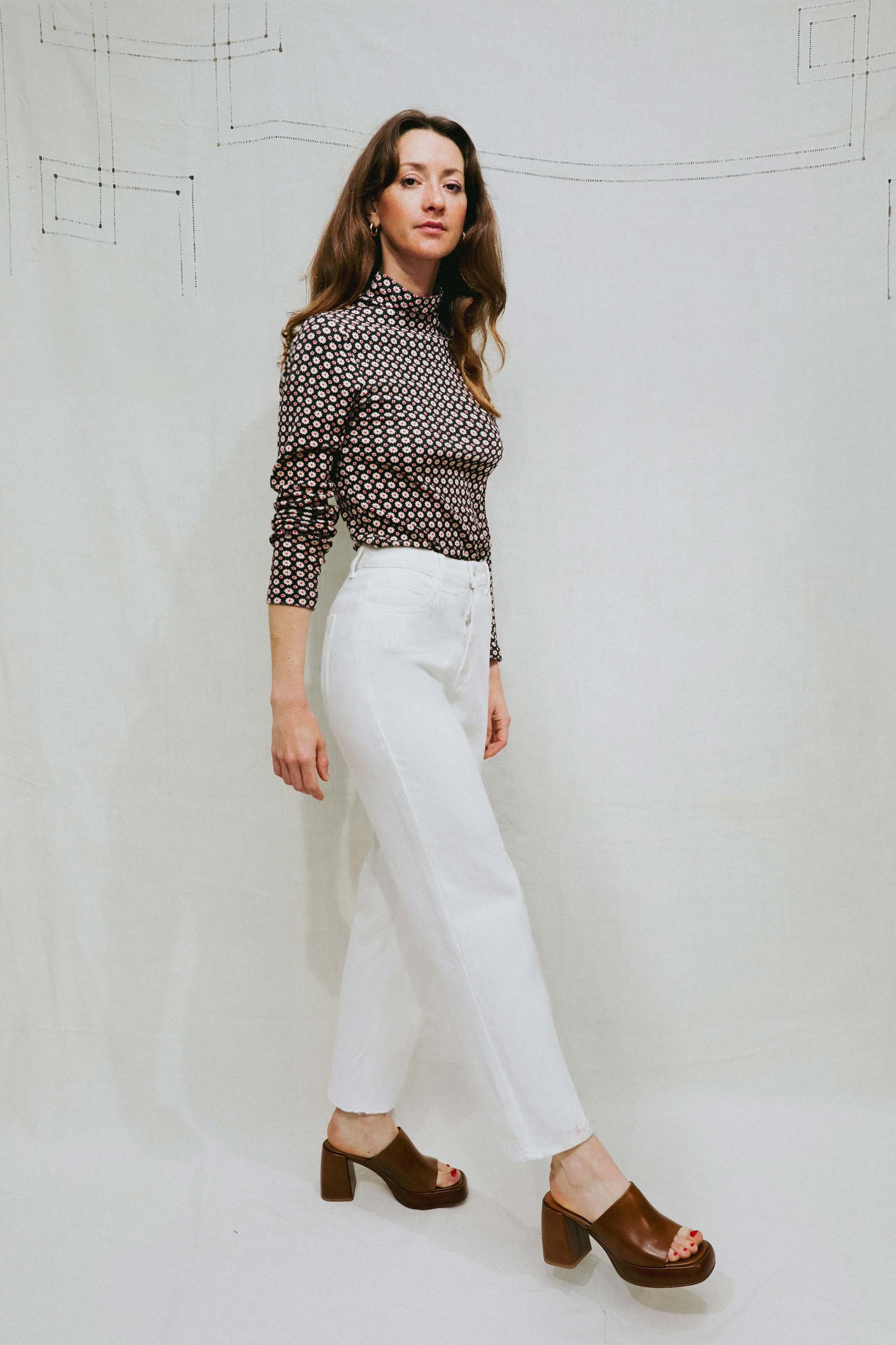 Jean Mom Blanc - Eddy