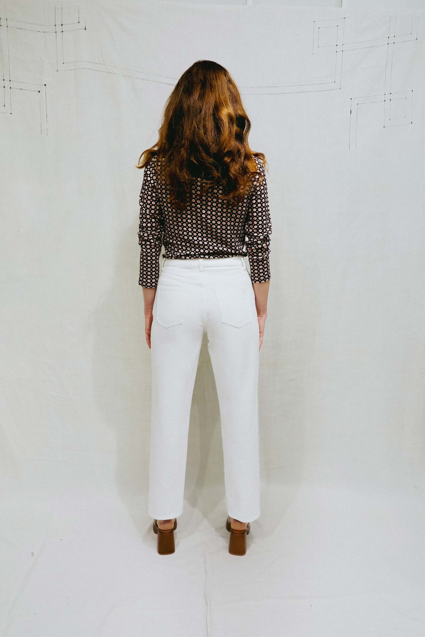 Jean Mom Blanc - Eddy