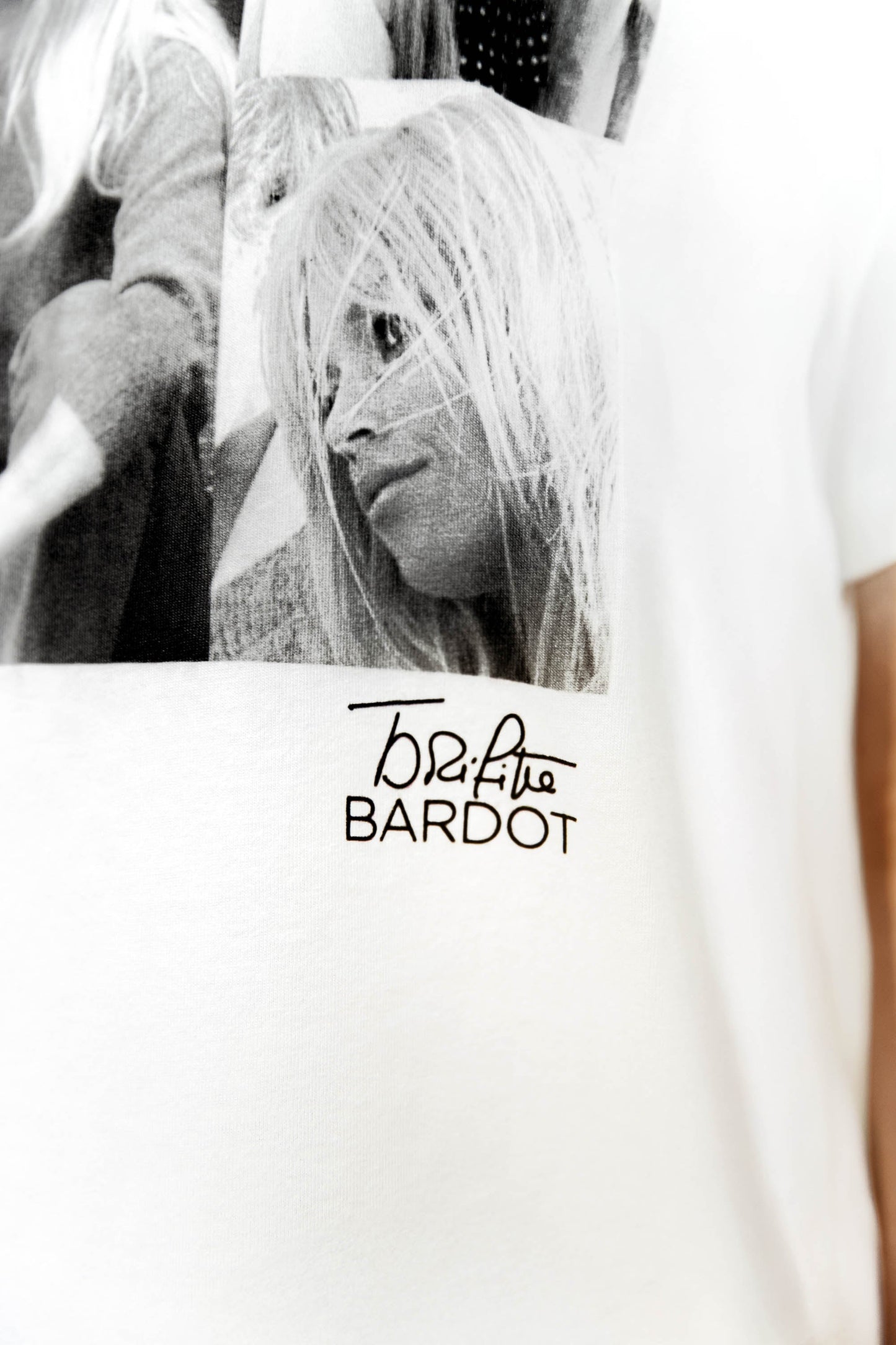 T-shirt large blanc - Fame