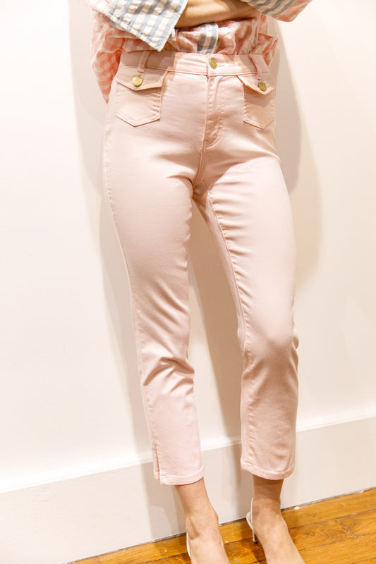 Pantalon capri rose – Caprio