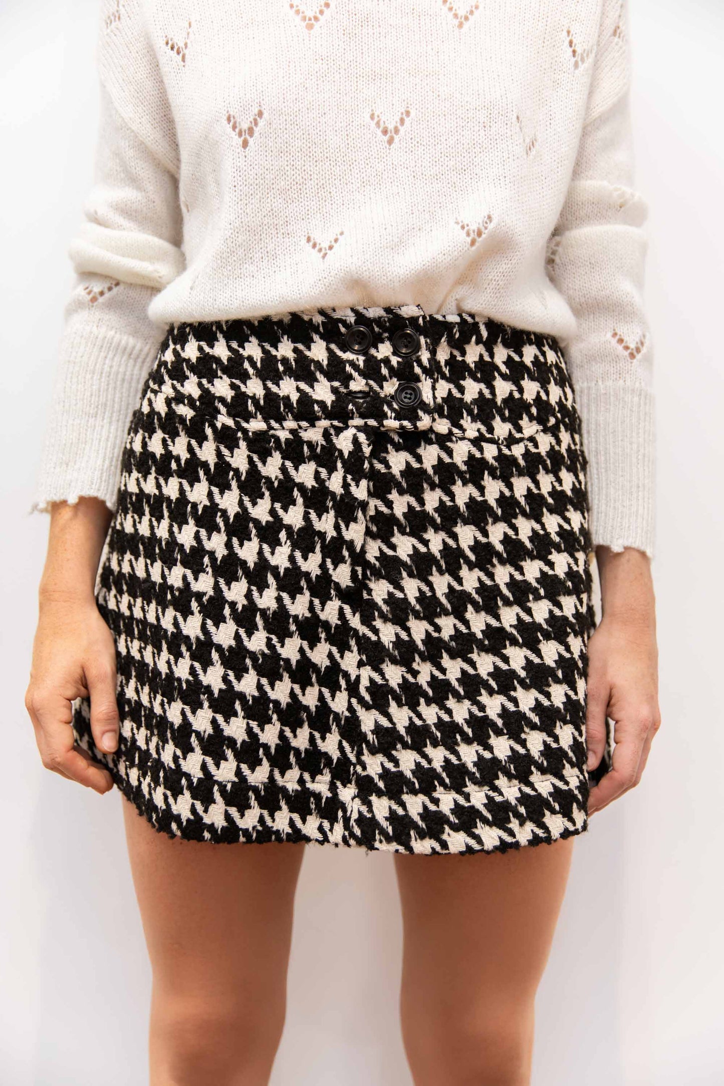 Jupe courte trapèze - Darling