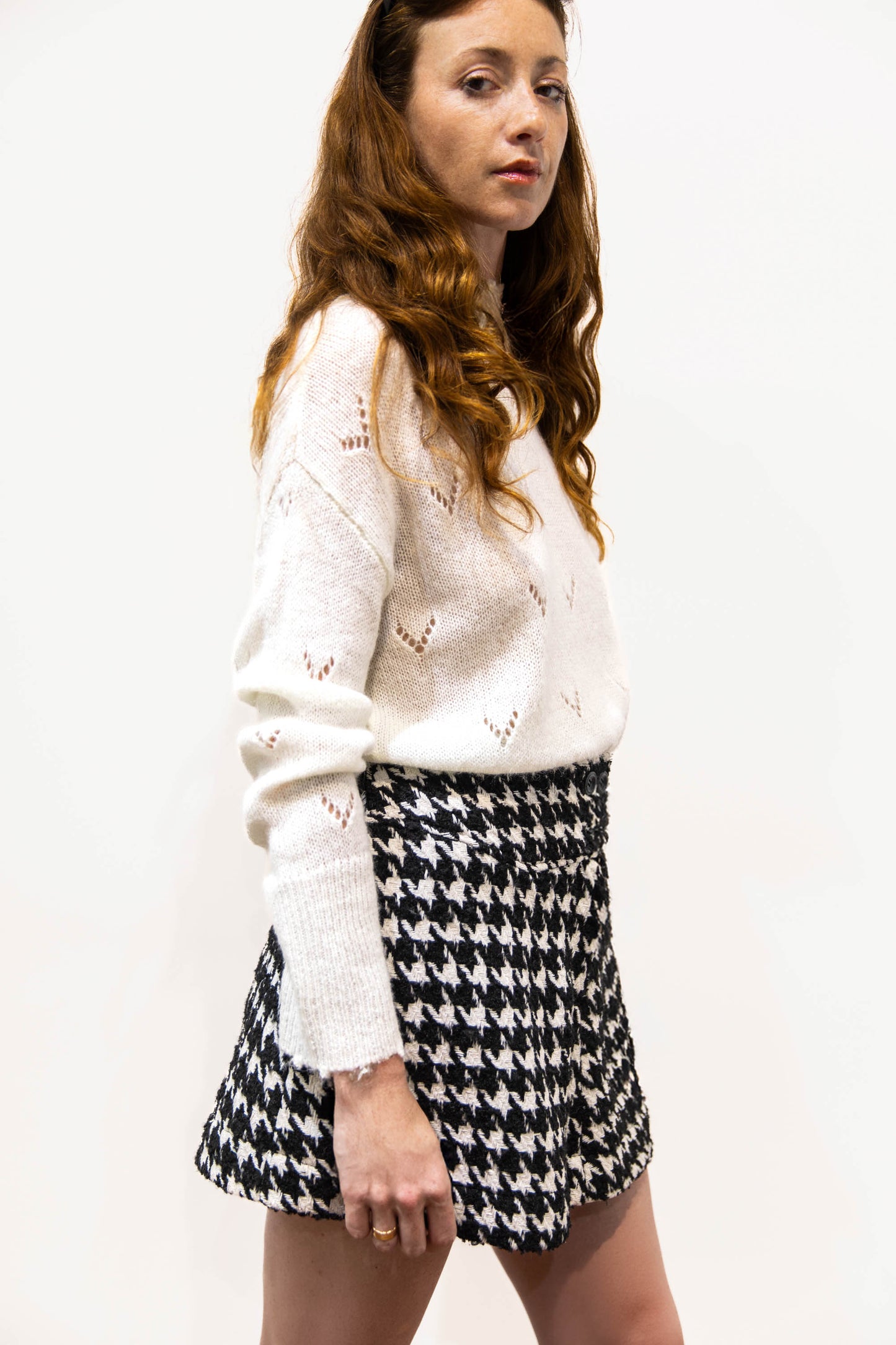 Jupe courte trapèze - Darling