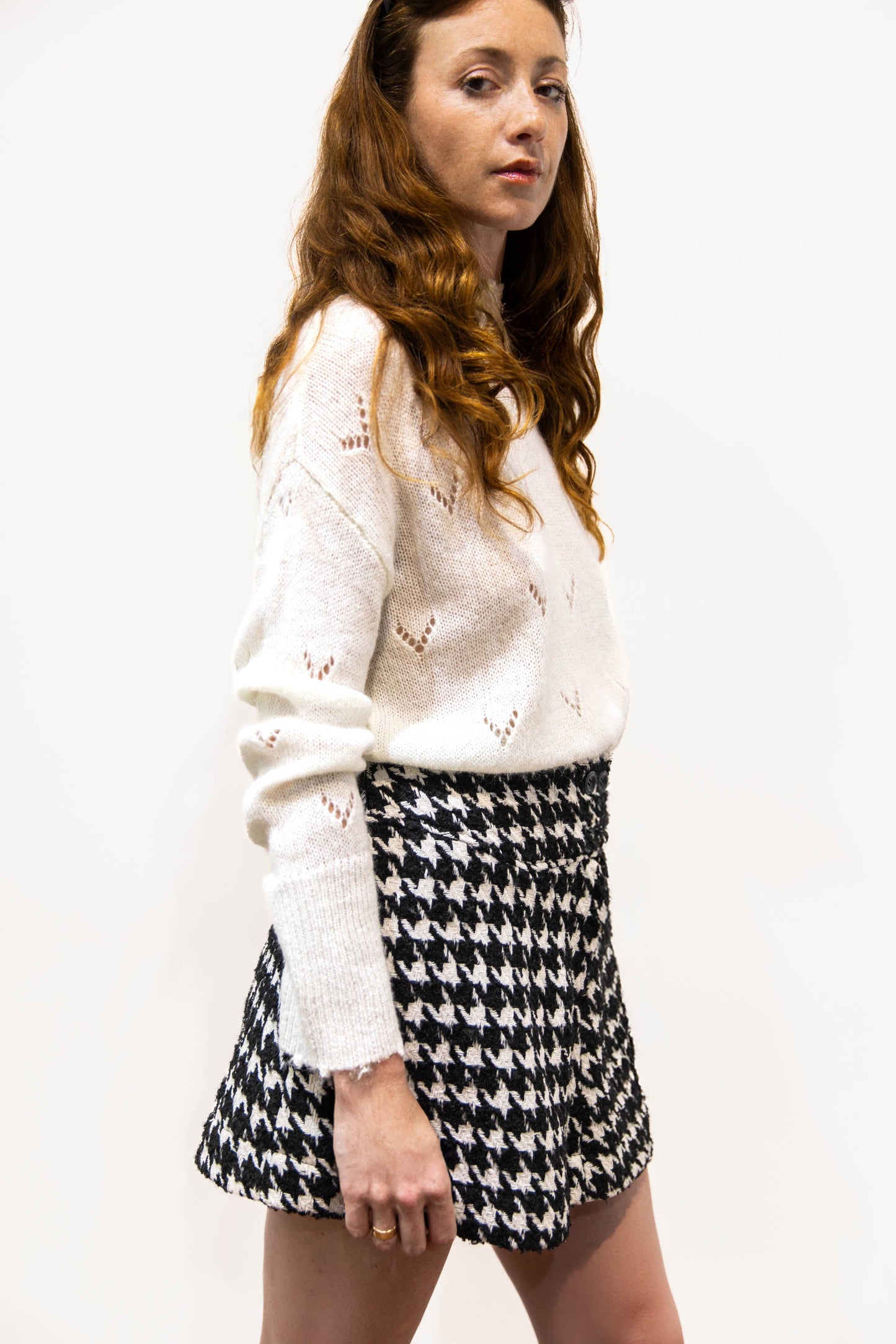 Jupe courte trapèze - Darling