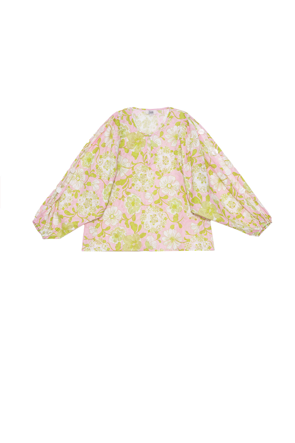 Blouse fleurie pastel - Madrague