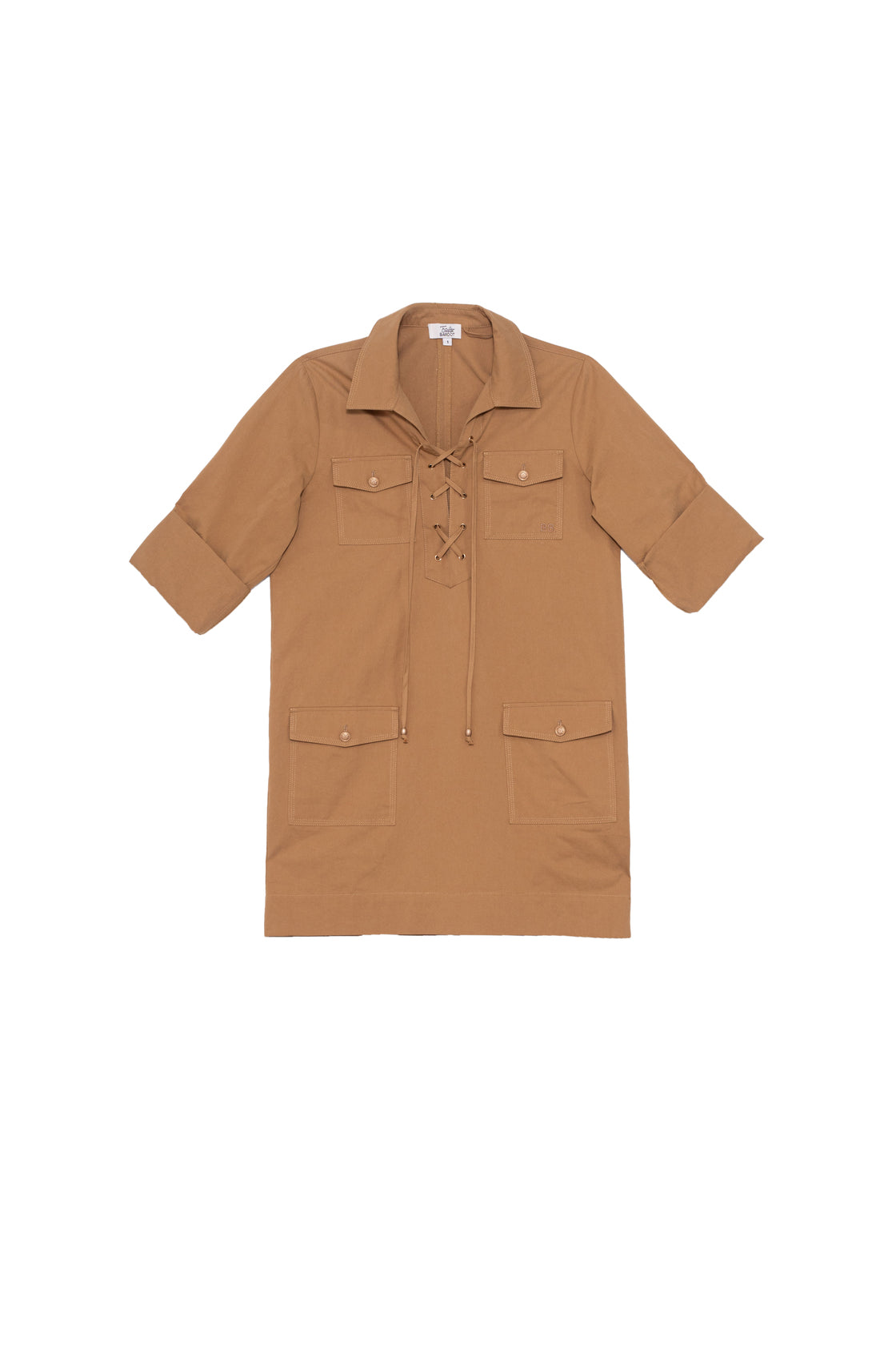 Robe courte Beige Sable - Zénith